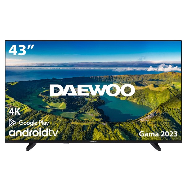 Daewoo 43dm72ua televisor smart tv 43" direct led uhd 4k hdr