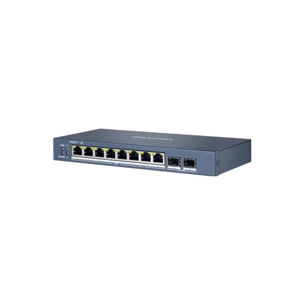 Hikvision ds-3e1510p-ei/m (b) switch 8xgb poe 2xgb